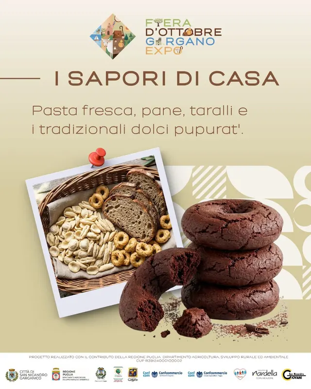 I sapori di casa: pasta fresca, pane, taralli e dolci tradizionali